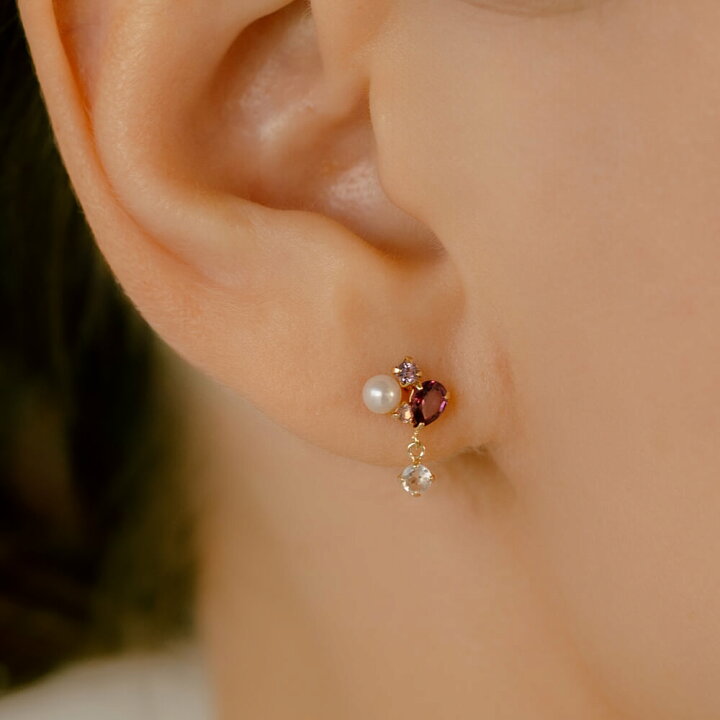 楽天市場】K10 カラーストーン 軟骨ピアス・ボディピアス : PICOLLET