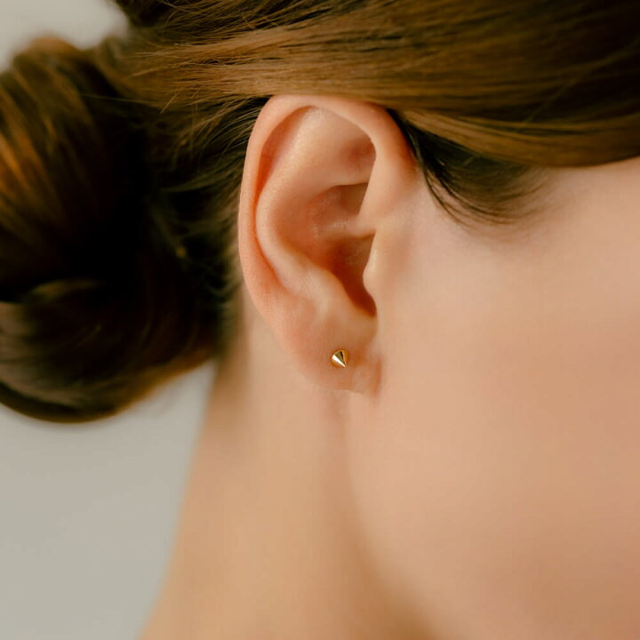 楽天市場】K18/Pt スパイクコーン ボディピアス │ 16G/14G K18 