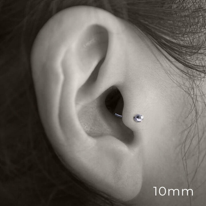 楽天市場】K18/PT バナナバーベル │ 16G/14G 金属アレルギー対応 18金 