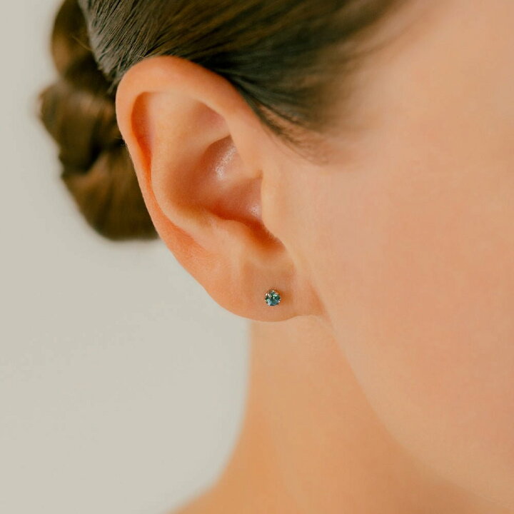 楽天市場】K18/PT モンタナサファイア ボディピアス │ 16G/14G 