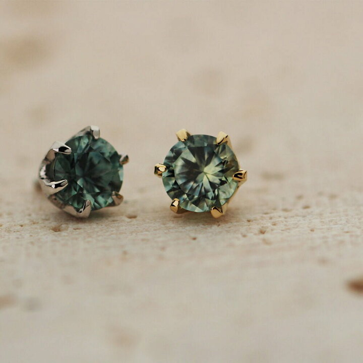 楽天市場】K18/PT モンタナサファイア ボディピアス │ 16G/14G 