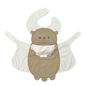 アブー 名入れ お食事エプロン 出産祝い 箱入り ギフト プレゼント ベビー1歳 2歳 男の子 女の子 離乳食 エプロン 防水 ポケット付き 洗濯可 持ち運び 保育園 お出かけ用 おしゃれ 幼稚園 手