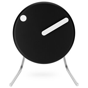 �y�����zPICTO �u�����v �s�N�g 1984�N�a���̖��� �f���}�[�N �f�U�C�� Table Clock 12cm Cosmic Black ���v �e�[�u���N���b�N �u���v �u���b�N �k�� �f�U�C�� 1�j ��]������ �A�[�g ���_�� �f���}�[�N 