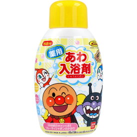 泡風呂 入浴剤 泡風呂 子供 ☆　バンダイ アンパンマン　薬用　あわ入浴剤　ボトルタイプ　300mL【入浴剤】泡風呂の素 大人 人気 ぶくぶくあわー 業務用 クナイプ 泡トロ 泡が出る 泡風呂 こども バブルバス　神戸製薬