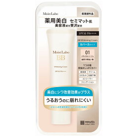 BBクリーム ファンデーション☆モイストラボ 薬用美白BBクリーム SPF50 PA++++ ナチュラルベージュ 30g