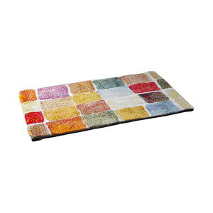 【ポイント9倍!今晩20時開始!】マット パレット 玄関マット 50x80cm 室内用 おしゃれ かわいい ウィルトン織 トルコ製 パイル 抗菌 防臭 消臭 フリーゼセット加工 丈夫 お手入れがラク
