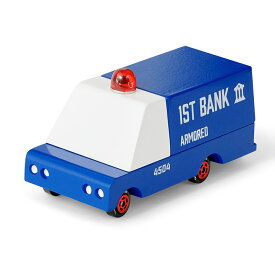 【7%OFFクーポン配布中!】ニューヨーク・ブルックリン発 Candylab(キャンディラボ) Armored Van CND F201 トイカー 子供 木製 アメ車 自動車 アメリカ おうち遊び 室内遊び ジオラマ 海外 輸入 装甲車 乗用車 働く車 はたらく車 玩具 男の子 木のおもちゃ おしゃれ