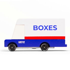 【7%OFFクーポン配布中!】ニューヨーク・ブルックリン発 Candylab(キャンディラボ) Mail Van CND U072 トイカー ミニカー 郵便配達 メール 手紙 子供 木製 アメ車 自動車 アメリカ おうち遊び ジオラマ 海外 輸入 玩具 男の子 木のおもちゃ おしゃれ