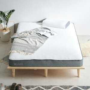 【ポイント7倍!30日限定】マットレス ダブルサイズ L・WAVE(エル・ウェーブ) 140x195cm 厚さ16cm ダブルベッド ベッドマット シルキーファイバー 敷き布団 快眠 寝具 体圧分散 抗菌 防臭 防ダニ