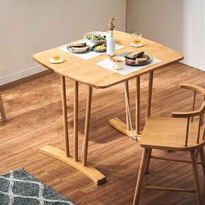 ダイニングテーブル 幅95cm Berks(バークス) 3色対応 テーブル単品 ダイニング テーブル 食卓テーブル 2人用 木製 ラバーウッド 長方形 デスク 作業台 おしゃれ