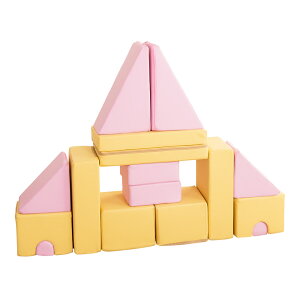 完成品 日本製 積み木クッション 積み木 クッション 知育玩具 キッズトイ おもちゃ 16ピース 16個セット 8種類 ファスナーポケット付き シンプル かわいい 楽しい 子ども 子供 キッズ BLOCCHI(ブ