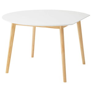 円形 ダイニングテーブル 幅120cm TAP-003 2色対応 テーブル単品 丸テーブル 円形テーブル ミーティングテーブル 食卓テーブル 2人用 2人掛け 木製 パイン材 半円型 丸型 丸形 作業台 おしゃれ