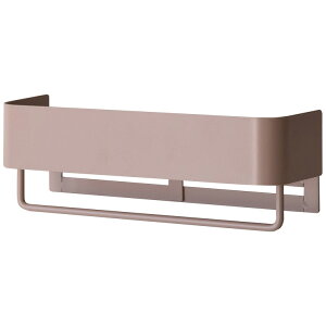 【ポイント7倍!30日限定】タオルハンガー タオル掛け タオルホルダー ふきん掛け タオルラック ウォールラック おしゃれ スチール タオル 小物置き 収納 棚付き 壁 壁付 洗面所 トイレ キッ