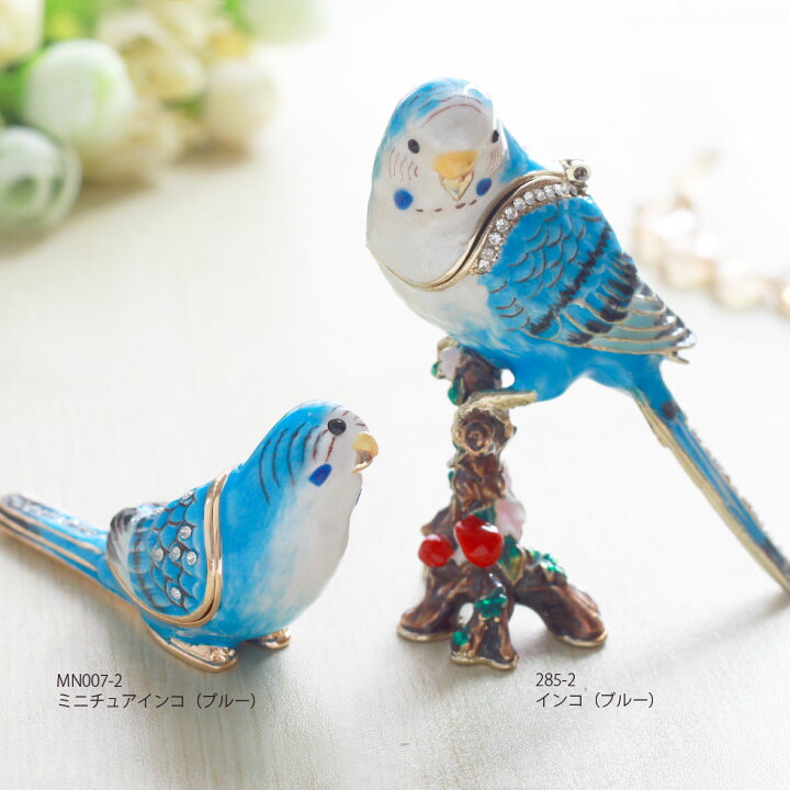 楽天市場】【正規品】 ミニチュアインコ セキセイインコ ジュエリー 