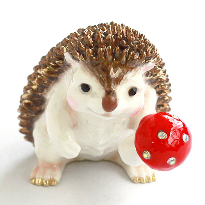 楽天市場】【正規品】 ハリネズミ 針鼠 はりねずみ ジュエリーボックス 