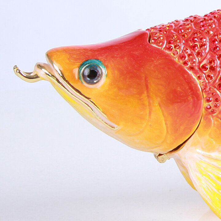 楽天市場】【正規品】 アロワナ Lサイズ ジュエリーボックス 紅龍 