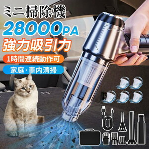 ハンディクリーナー コードレス ハンディークリーナー 軽量 最強 強力 19000pa ハンドクリーナー コンパクト 空気入れ 空気抜き 車 車用 掃除機 紙パック不要 吸引力 軽量 車載掃除機 カークリ