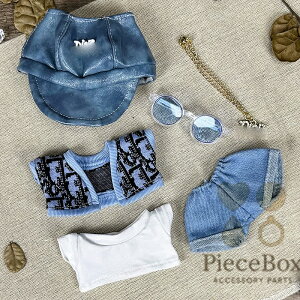 LABUBU ʂݗpւ 17cm 5 _Zbg ߑ + C + Xq + ANZT[ 킢IV j̎q̎q AjAChG l`pANZT[ ʂݎG