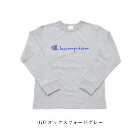 【10%OFF】 Champion チャンピオン tシャツ kids キッズ ロングスリーブシャツ プリント 刺繍 ロゴ刺繍 長袖 男の子 女の子 トップス 長袖Tシャツ 長袖 シャツ ブランド キッズ カジュアル スポーツ 子供 100 110 120 130 140 150 160 CK-T402