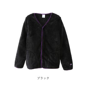 【20%OFF】 チャンピオン Champion スナップジャケット ウィメンズ シェルパフリース ボア レディース ベーシックライン SNAP JACKET CW-N605 抗菌防臭 消臭加工 アルファデオ 部屋着 もこもこアウター もこもこジャケット CW-N605