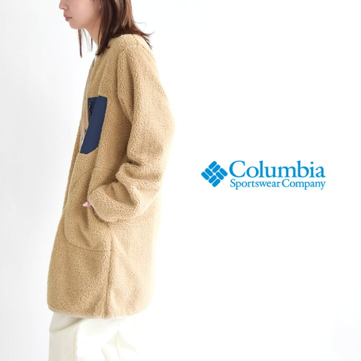 楽天市場 Columbia コロンビア ウィメンズシカゴアベニューフリースジャケット Chicago Avenue Fleece Jacket フリース ボア ロングジャケット コード レディース アウター ジャケット 上着 暖かい もこもこ アウトドア キャンプ 山登り 登山 防寒 通勤 通学 Pl9287