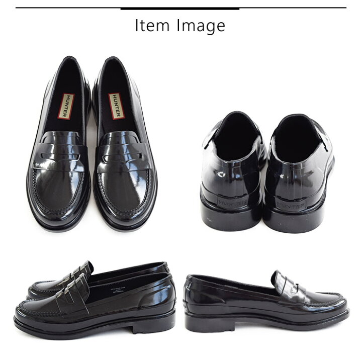 楽天市場 Hunter ハンター オリジナル ペニーローファー レディース ローファー 靴 防水 撥水 耐水 正規品 人気 ブランド お洒落 カジュアル きれいめ デイリー使い Wff1006rgl Piece Life ピースライフ