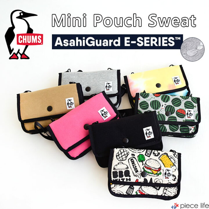 楽天市場 22ss新作 Chums チャムス Mini Pouch Sweat ミニポーチスウェット ショルダーバッグ コンパクト ミニバッグ ポーチ スウェット ストラップ スマホ メンズ レディース 男女兼用 アウトドア フェス キャンプ 旅行 カジュアル Ch60 2702 Piece Life ピース