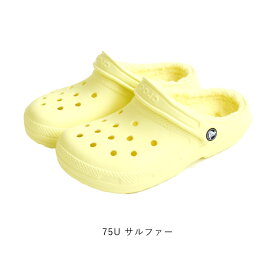 正規取扱店 【39～35%OFF/2023秋冬新色追加】クロックス crocs Classic Lined Clog / クラシック ラインド クロッグ 203591 / メンズ レディース 男女兼用 軽量 サンダル シューズ 靴 サボ もこもこ 秋冬 室内履き シンプル カジュアル 人気 定番 スリッパ ブランド