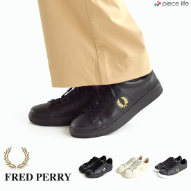 FRED PERRY フレッドペリー スニーカー SPENCER TUMBLED LEATHER レディース スニーカー ローカット ローレルリース B4322