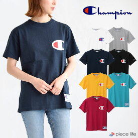 正規取扱店 チャンピオン 定番 tシャツ ロゴT チャンピオン tシャツ レディース メンズ Champion ロゴ刺繍 Tシャツ ロゴ ビックロゴ Crew Neck Big Logo T-Shirt ユニセックス 刺繍ロゴ 半袖Tシャツ スポーツ ジョギング ストリート C3-F362/C3-R304