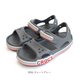 正規取扱店 【66％OFF】 クロックス CROCS クロックバンド ロゴ ストライプ サンダル キッズ ボーイ 男の子 軽量 軽い サンダル シューズ 靴 スポーツサンダル 海 山 レジャー アウトドア 室内履き シンプル カジュアル 206144