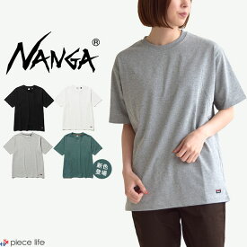 NANGA ナンガ ECO HYBRID DAILY TEE/エコハイブリッド デイリーティー Tシャツ 半袖 メンズ レディース 男女兼用 刺繍 ロゴ刺繍 デイリー スタンダード シンプル カジュアル ストリート N1LN