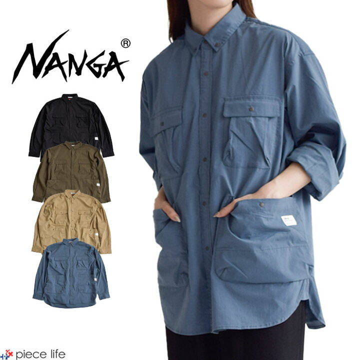 楽天市場】NANGA ナンガ TAKIBI RIPSTOP CAMP SHIRTS / タキビリップス  