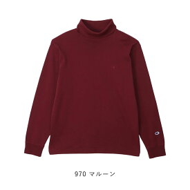 【2023秋冬新作】 チャンピオン Champion ロングTシャツ タートルネックロングスリーブTシャツ メンズ レディース ユニセックス 綿100％ 春 秋 冬 全6色 M-XL C3-Y435