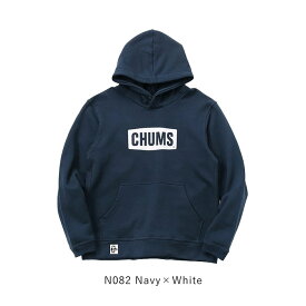 【2023秋冬新作】CHUMS チャムス パーカー チャムスロゴプルオーバーパーカー CHUMS Logo Pullover Parka メンズ レディース ユニセックス 秋 冬 綿100％ 全8色 M-XL CH00-1418