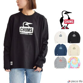 【2024春夏新作】CHUMS チャムス Tシャツ Booby Face L/S T-Shirt 長袖 メンズ レディース ユニセックス 綿 コットン 全6色 M-XL CH01-2274