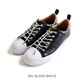 【10%OFFクーポン/ラスト1】 スラック スニーカー SLACKFOOTWEAR スラックフットウェア CLUDEGL クルード GL メンズ レディース スニーカー 靴 ローカット 平紐付属 ブラック ホワイト SL1705001/003/102