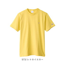 正規取扱店【2024春夏新色追加】チャンピオン Champion tシャツ カットソー 半袖 ショートスリーブTシャツ ベーシック 定番Tシャツ ワンポイント シンプルT クルーネック Basicシリーズ メンズ レディース ユニセックス 男女兼用 半袖Tシャツ C3-X352