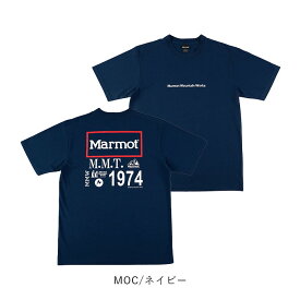 【2024春夏新作】Marmot マーモット トップス Tシャツ MMW Collection Logo-T エムエムダブリューコレクションロゴ Tシャツ メンズ レディース ユニセックス 半袖 春 夏 秋 全3色 TSSMC404