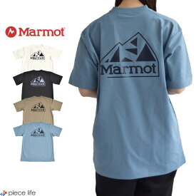 【2024春夏新作】Marmot マーモット トップス Tシャツ Basic Logo T ベーシックロゴ Tシャツ メンズ レディース ユニセックス 半袖 春 夏 秋 全4色 TSSMC406