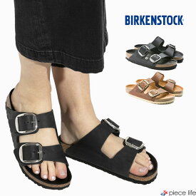 【P5倍】 正規取扱店【2024春夏新作】BIRKENSTOCK ビルケンシュトック サンダル Arizona Big Buckle アリゾナ ビッグバックル ナロー レディース オールシーズン オイルドヌバックレザー 23cm-24.5cm ブラック コニャック 1011075/1011073