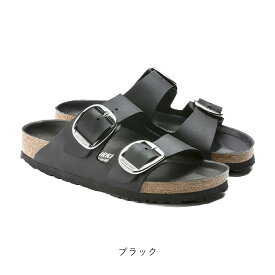 【P5倍】 正規取扱店【2024春夏新作】BIRKENSTOCK ビルケンシュトック サンダル Arizona Big Buckle アリゾナ ビッグバックル ナロー レディース オールシーズン オイルドヌバックレザー 23cm-24.5cm ブラック コニャック 1011075/1011073