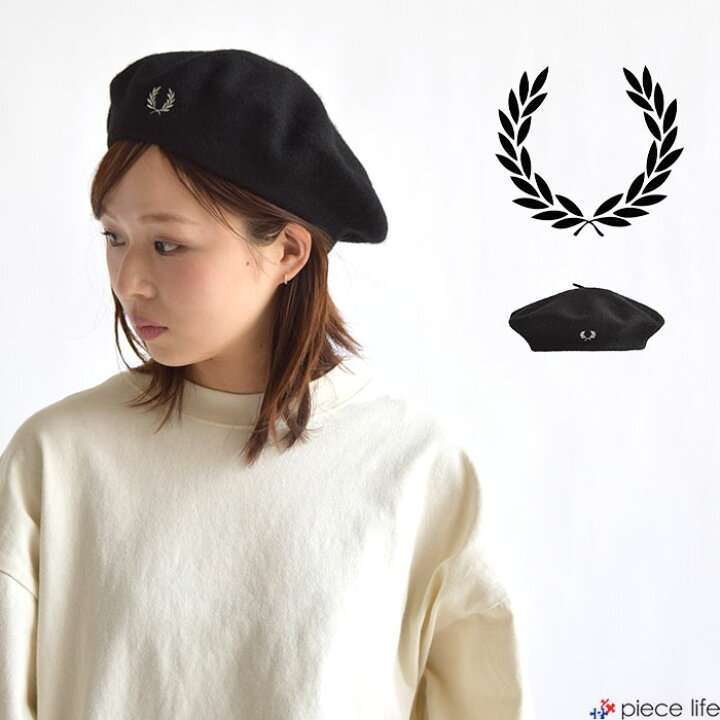 楽天市場】フレッドペリー FRED PERRY ベレー帽 Wool Beret 