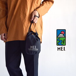 MEIエムイーアイ巾着バッグ手提げ/メンズレディース男女兼用ハンドバッグポーチeventDRAWBAGサコッシュミニバッグショルダーバッグ撥水防水軽量MEI-000-191504