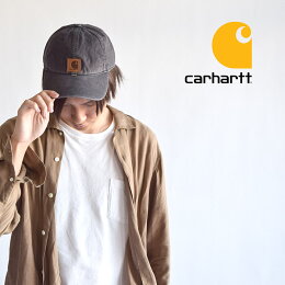 カーハートCarharttK87オデッサキャップワークウェアデニムキャップCAPストリートカジュアルメンズレディースユニセックス男女兼用帽子デニムウォッシュ加工