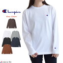 チャンピオン Champion ロンT 長袖 Tシャツ メンズ レディース ロングスリーブTシャツ LONG SLEEVE T-SHIRT ユニセックス トップス カットソー スポーツ シンプル カジュアル 定番 長袖Tシャツ コットン100% 正規取扱店 C3-Y428