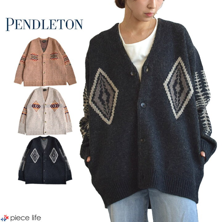 楽天市場】【2025秋冬新作】 ペンドルトン PENDLETON カーディガン 