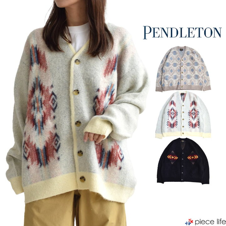 楽天市場】【2025秋冬新作】 ペンドルトン PENDLETON カーディガン 
