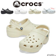 【P2倍/max40％OFF/2026新色追加】クロックス 厚底 プラットフォーム クラシック クロッグ crocs 正規取…