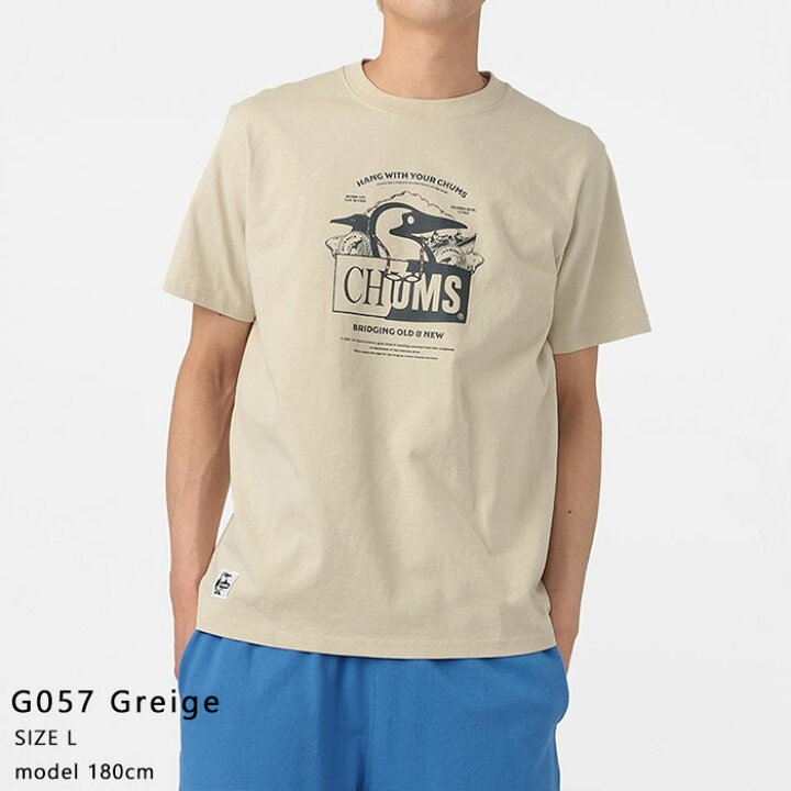 楽天市場】【P3倍/2026春夏新作】 チャムス CHUMS Tシャツ 半袖 メンズ 